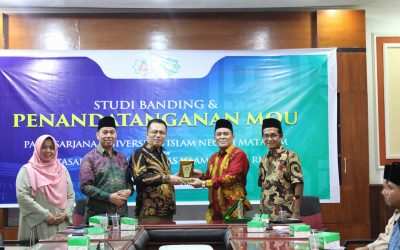 BENCEHMARKING PASCASARJANA UIN SUSKA RIAU DI PASCASARJANA UIN MATARAM, MENANDATANGANI MOU DAN PKS