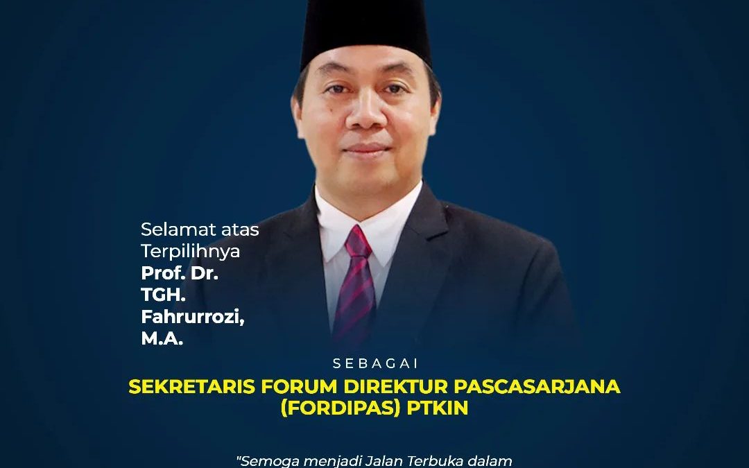 Sekretaris FORUM DIREKTUR PASCASARJANA (FORDIPAS) PTKIN.