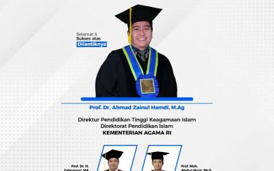 Selamat dan Sukses atas Dilantiknya Prof. Dr. Ahmad Zainul Hamdi, M.Ag.