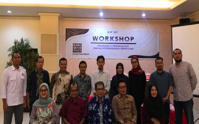 Workshop Penulisan artikel dan Menejeman Jurnal Internasional