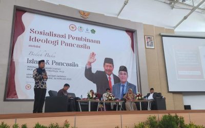 Sosialiasasi Pembinaan Ideologi Pancasila melalui Bedah Buku: Islam & Pancasila Perspektif Maqashid Syariah Prof. KH. Yudian Wahyudi, Ph.D.