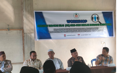 Workshop Penelitian Tindakan Kelas (PTK) di Ponpes Halimatussa’diah NW Lombok Timur