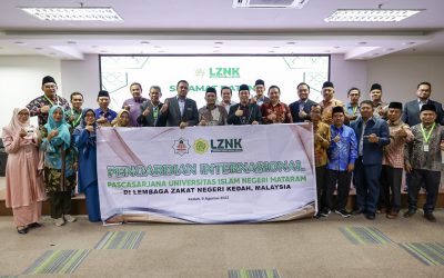 Pengabdian Internasional, Pascasarjana UIN Mataram Memberikan Pembinaan Optimalisasi Zakat di LZNK Malaysia.