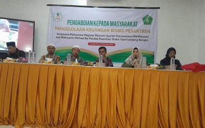 Pengabdian Kepada Masyarakat Mahasiswa Ekonomi Syariah Pascasarjana UIN Mataram
