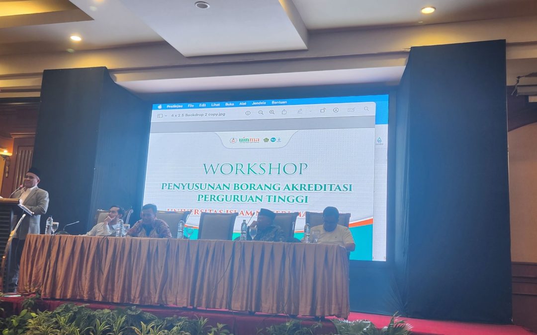 Workshop Penguatan Akreditasi Program Studi (APS), LPM UIN Mataram Hadirkan Prof. As’aril Muhajir