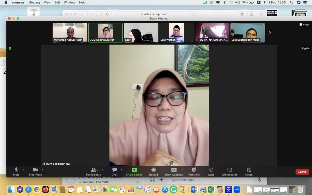 Rapat Persiapan Visiting Professor UUM