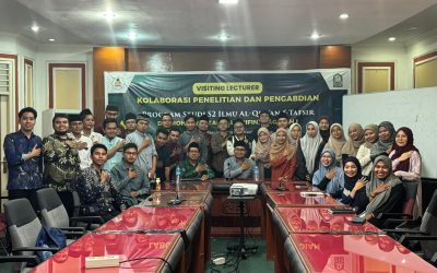 VISITING LECTURER (KOLABORASI PENELITIAN DAN PENGABDIAN MAGISTER ILMU AL-QUR’AN DAN TAFSIR PASCASARJANA UIN MATARAM DENGAN PASCASARJANA IAIN KEDIRI)