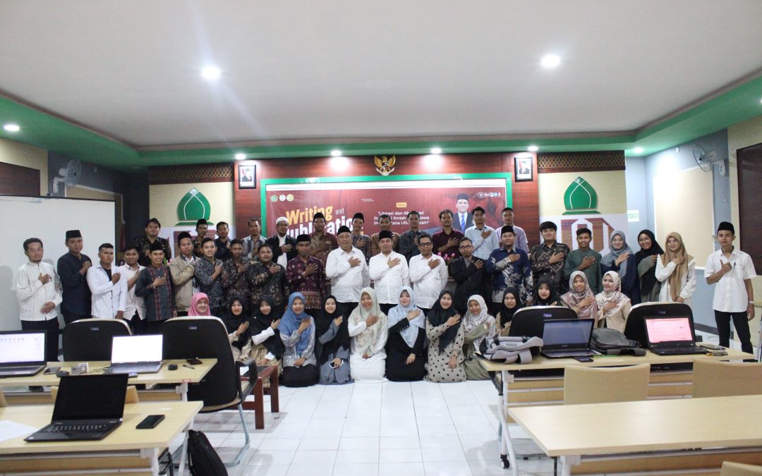 NOTULENSI KEGIATAN WORKSHOP ”LIETRASI DAN AKSELERASI PUBLIKASI ILMIAH BAGI MAHASISWA PROGRAM STUDI MAGISTER PAI PASCASARJANA UIN MATARAM