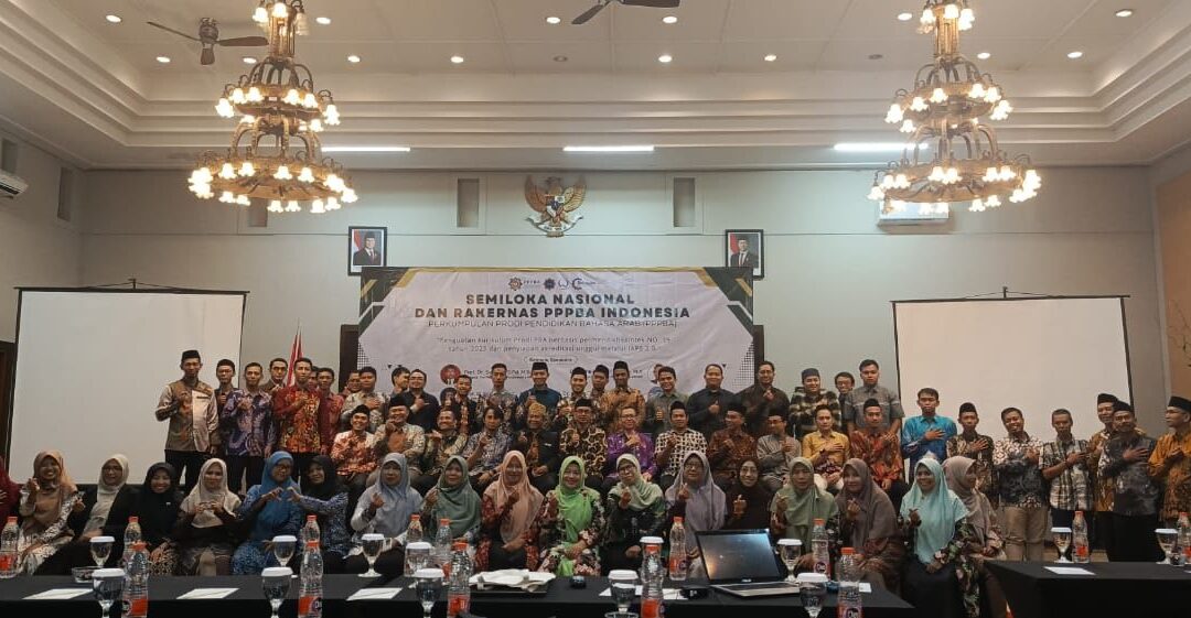 Wujud Komitmen Penguatan Mutu dan Kolaborasi Prodi PBA di Indonesia Magister Pendidikan Bahasa Arab Pascasarjana UIN Mataram Ikuti Semiloka Nasional dan Rakernas PPBA Indonesia