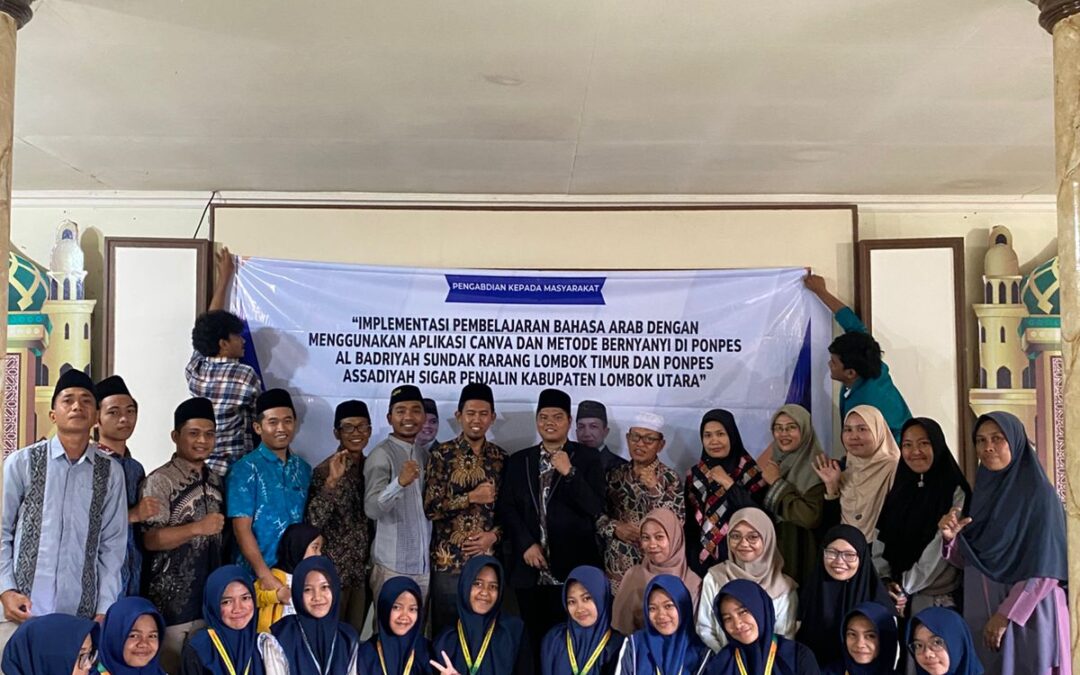 Prodi Magister S2 Pendidikan Bahasa Arab Pascasarjana UIN Mataram Melakukan upaya inovatif untuk meningkatkan kualitas pembelajaran Bahasa Arab di lingkungan pesantren dengan memadukan teknologi digital dan pendekatan kreatif.