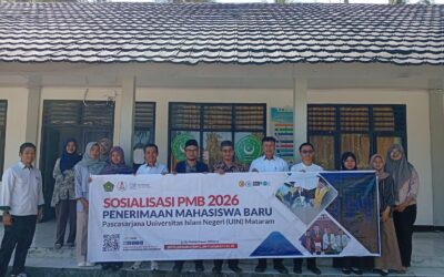 Pascasarjana UIN Mataram Gelar Sosialisasi PMB di Lombok Utara, Kenalkan Program S2, S3, dan RPL