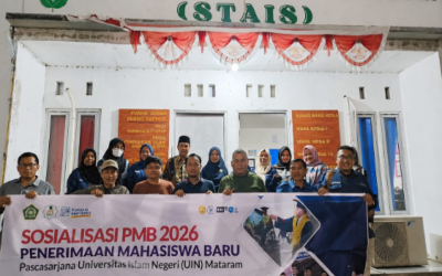 Sebagai Kampus Unggul Pascasarjana UIN Mataram Gencarkan Sosialisasi PMB 2026 di Pulau Sumbawa