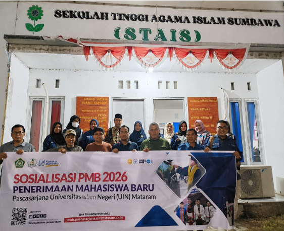 Sebagai Kampus Unggul Pascasarjana UIN Mataram Gencarkan Sosialisasi PMB 2026 di Pulau Sumbawa